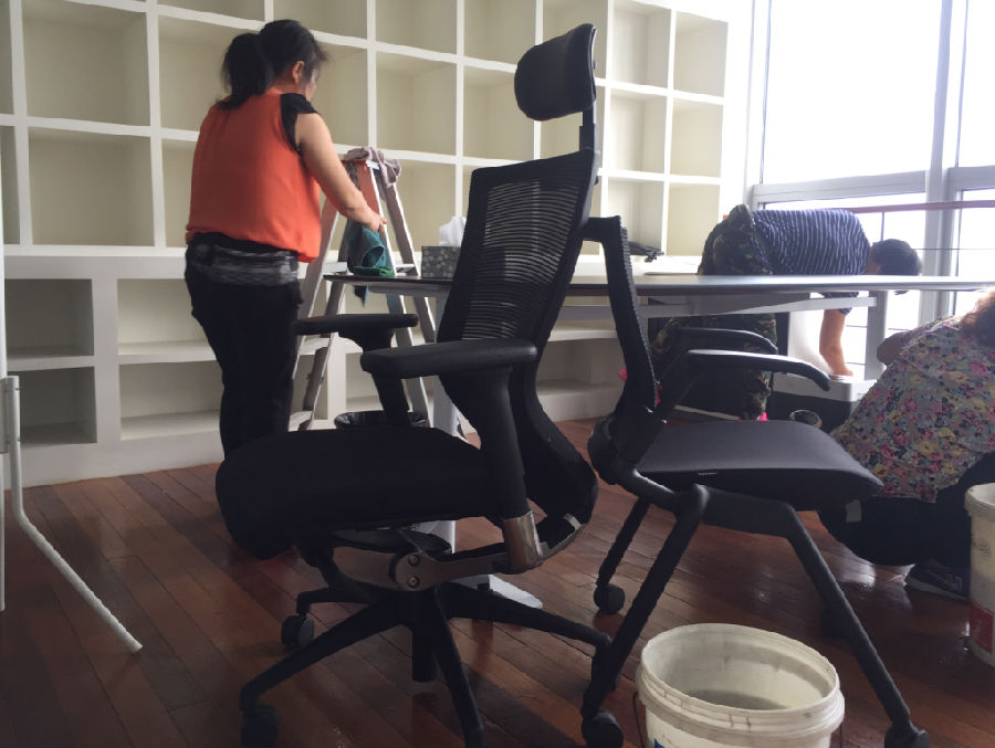 百色办公室清洁案例