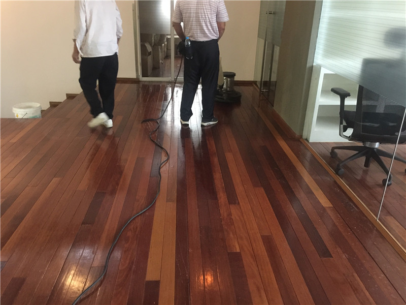 百色地面清洗案例